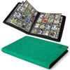 Arkeiliy enhanced Ringless Trading Card Binder - 1024 Capacity  16 Side-Loading Pockets per Page  Archival Quality Protection & Anti-Slip Spine for TCG  MTG  Sports Cards (Emerald)