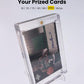HYARUAT 260pt One Touch Card Holder - 5 Pack Super Thick Magnetic Card Holders for Trading Cards  Clear