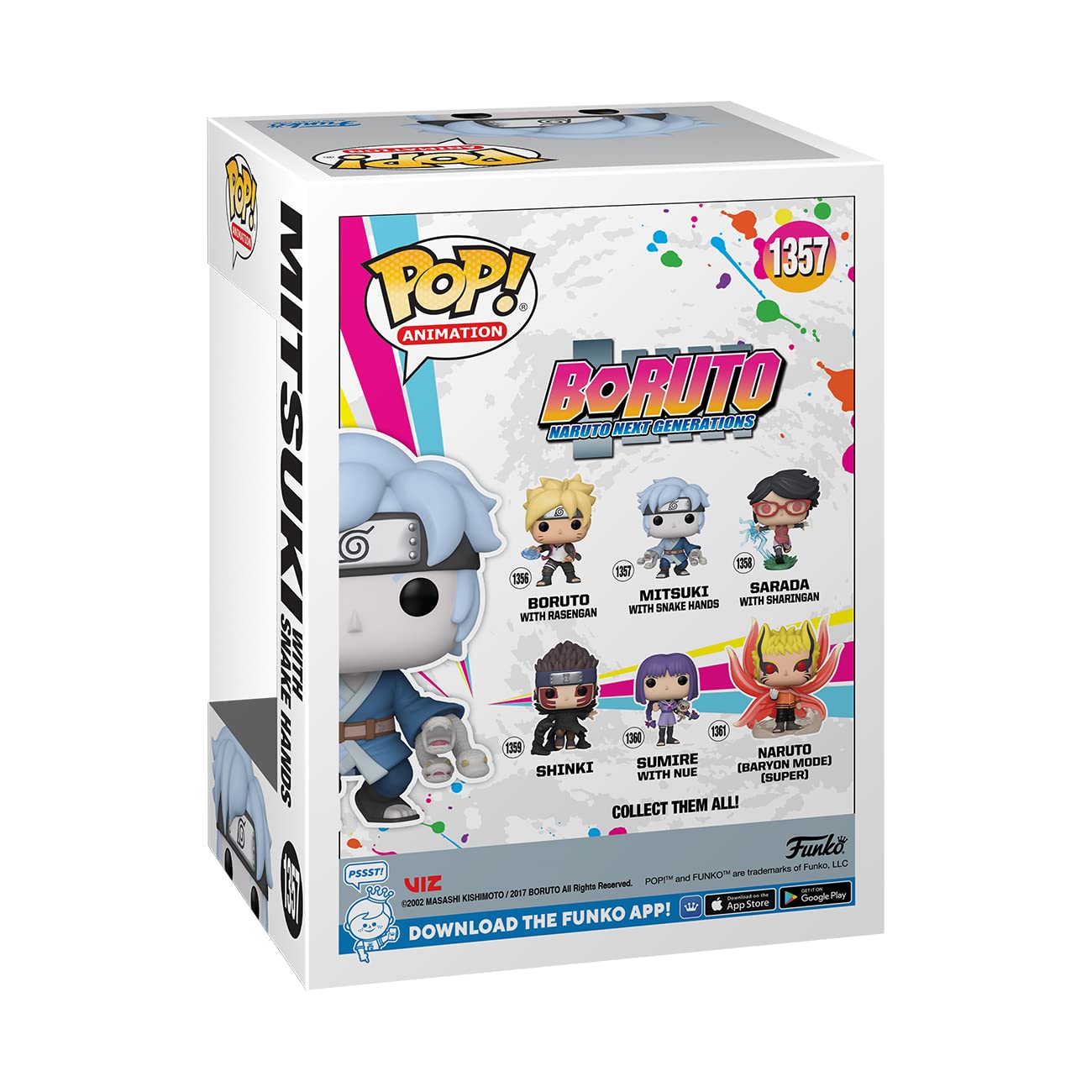 Funko Pop! Animation: Boruto - Mitsuki With Snake Hands - Boruto: Naruto Next Generations - Collectable Vinyl Figure - Gift Idea - Official Merchandise - For Kids & Adults - Anime Fans