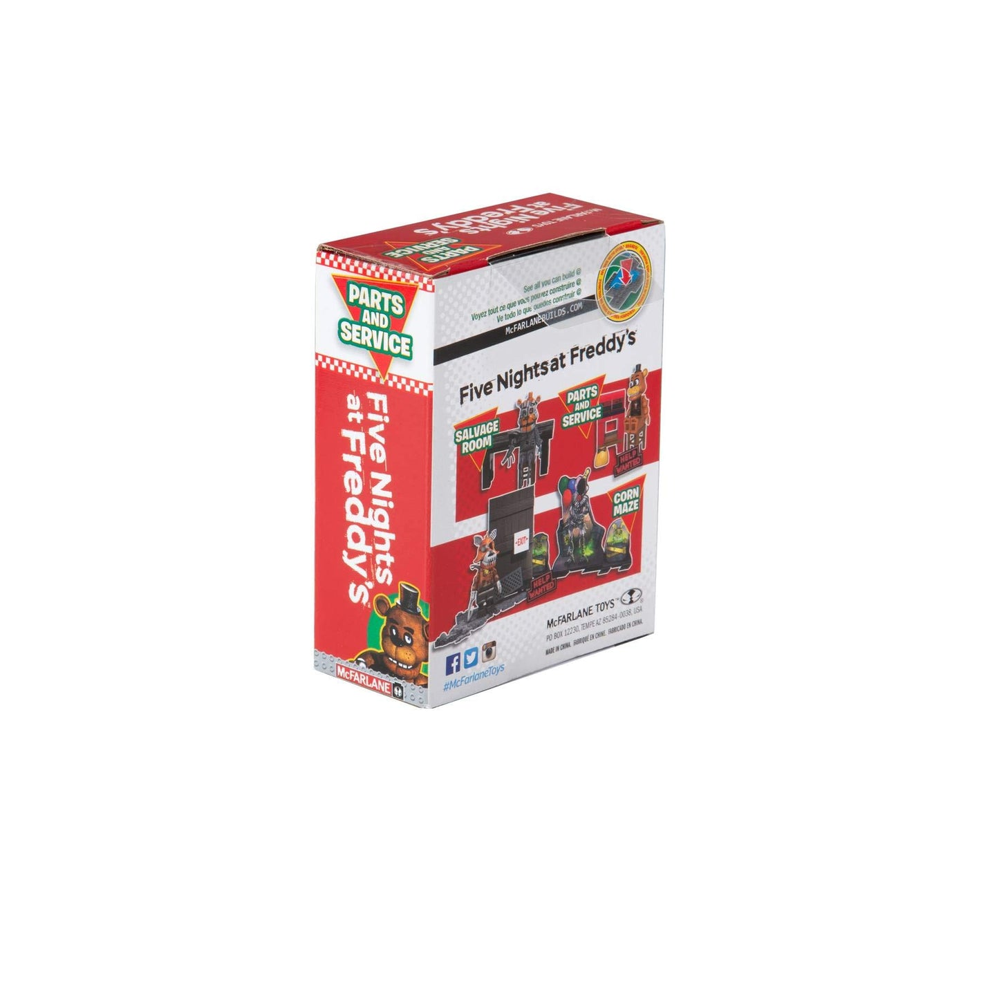 Mcfarlane Toys Five Nights At Freddy'S Parts And Service Micro Construction Set (25201)