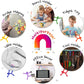 Magmen Magnetic Travel Toys, Stretchy, Fun, And Educational Fidget Toys For Kids And Adults Ages 3 And Up Pack Of 10 Solid
