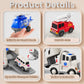 Jukudahu 5-In 1 Play Ambulance Toy Vehicle Toddler Truck Toys For 3 4 5 6 7 Year Old Boys - Friction Powered Cars With Light And