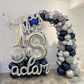 8 Number Balloons Silver 8 Balloons Number 40 Inch Number 8 Foil Mylar Balloons For 8 Birthday Anniversary Events Party