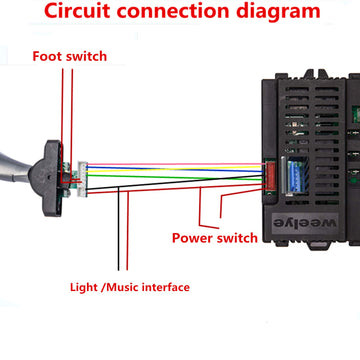Jiaruixin Children'S Electric Car Gear Switch, Electronic Forward Gear And Reverse Gear Switch, For Children'S Toy Car Replacement Parts Switch