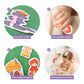 CHEFAN 4 Pack Felt Board Story Set, The Mitten, The Little Red Riding Hood, Gingerbread Man, Ugly Duckling, Precut Felt/Flannel
