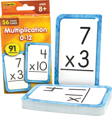 Teacher Created Resources Multiplication 0-12 Flash Cards (Ep62035)