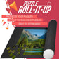 Puzzle Roll Up Mat - Store And Transport Jigsaw Puzzles Up To 1500 Pieces - 46' X 26' Felt Mat, Inflatable Tube, And 3 Elastic Fasteners Newer Improved Design - By Amy And Delle