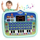 Kid Tablet Toddler Learning Pad Interactive Toy With Screen -Educational Toys Fun Gifts -Music/Piano/Abc/Numbers/Words/Spell/Animals - For Boys&Girls 3+ (Blue)……