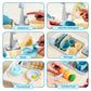Beright Play Kitchen Sink Toys, Toddler Sink Toys with Upgraded Faucet, Pretend Play Toys Running Water, Perfectly Matched with