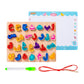 LOOM TREE Arabic Blocks Jigsaw Games for Toddlers Bright Colors Spelling Letter Blocks | Toys for Baby | Developmental Baby Toys