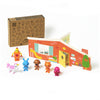 Sago Mini Figurine Pack with 6 Toy Figures & Folding Playhouse, Multicolor, Ages 3+