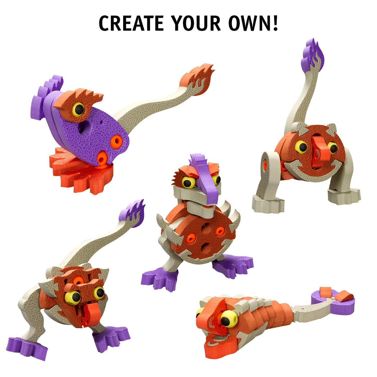 Bloco Toys Ankylosaur & Young Raptors | Stem Toy | Jurassic Dinosaurs | Diy Building Construction Set (200 Pieces)