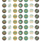 EUCALYPTUS MINI STICKERS