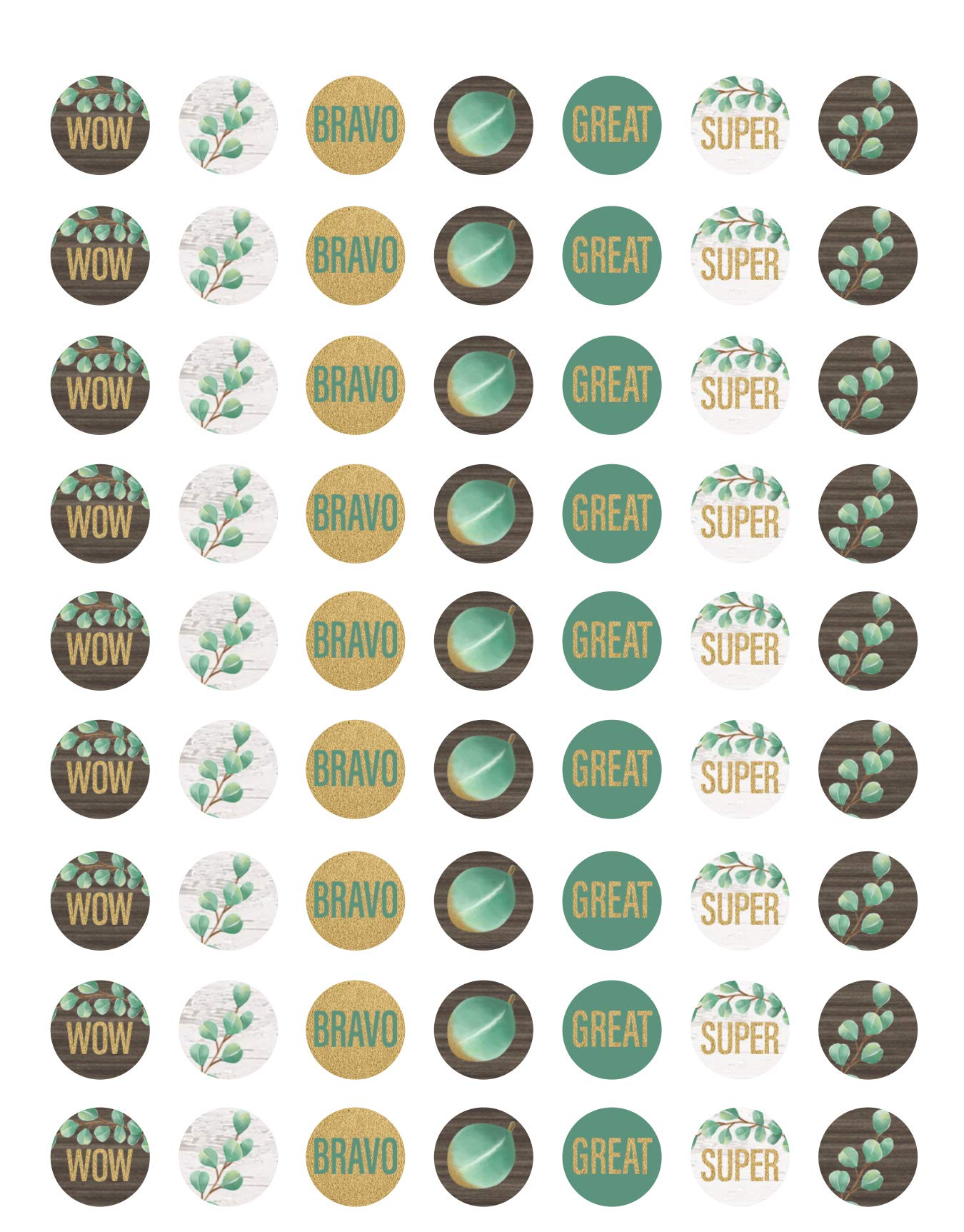 EUCALYPTUS MINI STICKERS