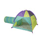 Neon Hide Me Tent And Tunnel Combo - 48 X 48 X 42 Inches