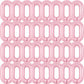 Foil Chain Balloons Jumbo Chain Balloons For 80S 90S Party Decorations Giant Balloon Chain Balloons Gold (Pink, 16 Inch)