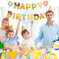 Meetingu Donut Party Supplies, Happy Birthday Banner Donuts Birthday Decorations, For Kids Birthday Donut Happy Birthday Banner,
