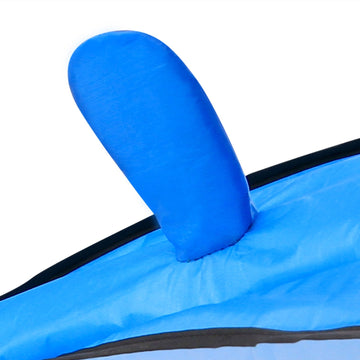 Large Dolphin Blue Kite, Frameless Soft Parafoil Giant 3D Kite Image Breeze Beach Kites For Outdoor, Beach