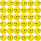 96 Pack Smile Face Stress Balls Bulk 2 Inch Funny Face Stress Relief Balls Yellow Mini Squeeze Balls Foam Smile Face Toys For Fi
