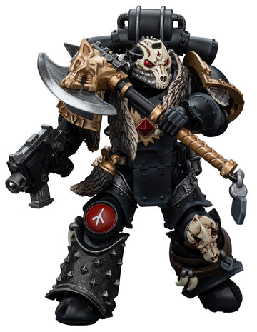 Joytoy Warhammer 40K 1/18 Action Figures, Space Wolves Deathsworn Pack Deathsworn 3 Perfect For Collectors & Decor, Ideal Gift F