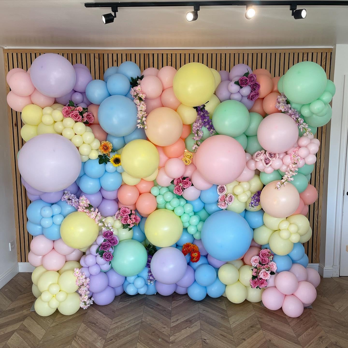 Bezente Pastel Balloons Latex Party Balloons 36 Inch - 8 Pack Jumbo Spring Macaron Balloons Large Round Latex Balloons For Birth