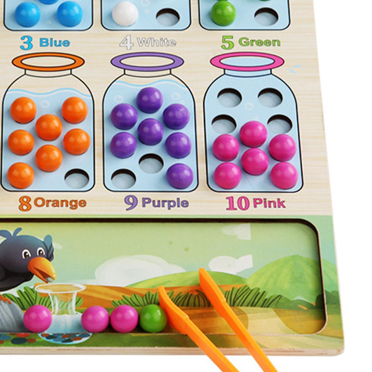 Atorse Logical Concentration Sorter Game Early Education Toys Wooden Matching Games|Baby | Toys For Baby | Developmental Baby To