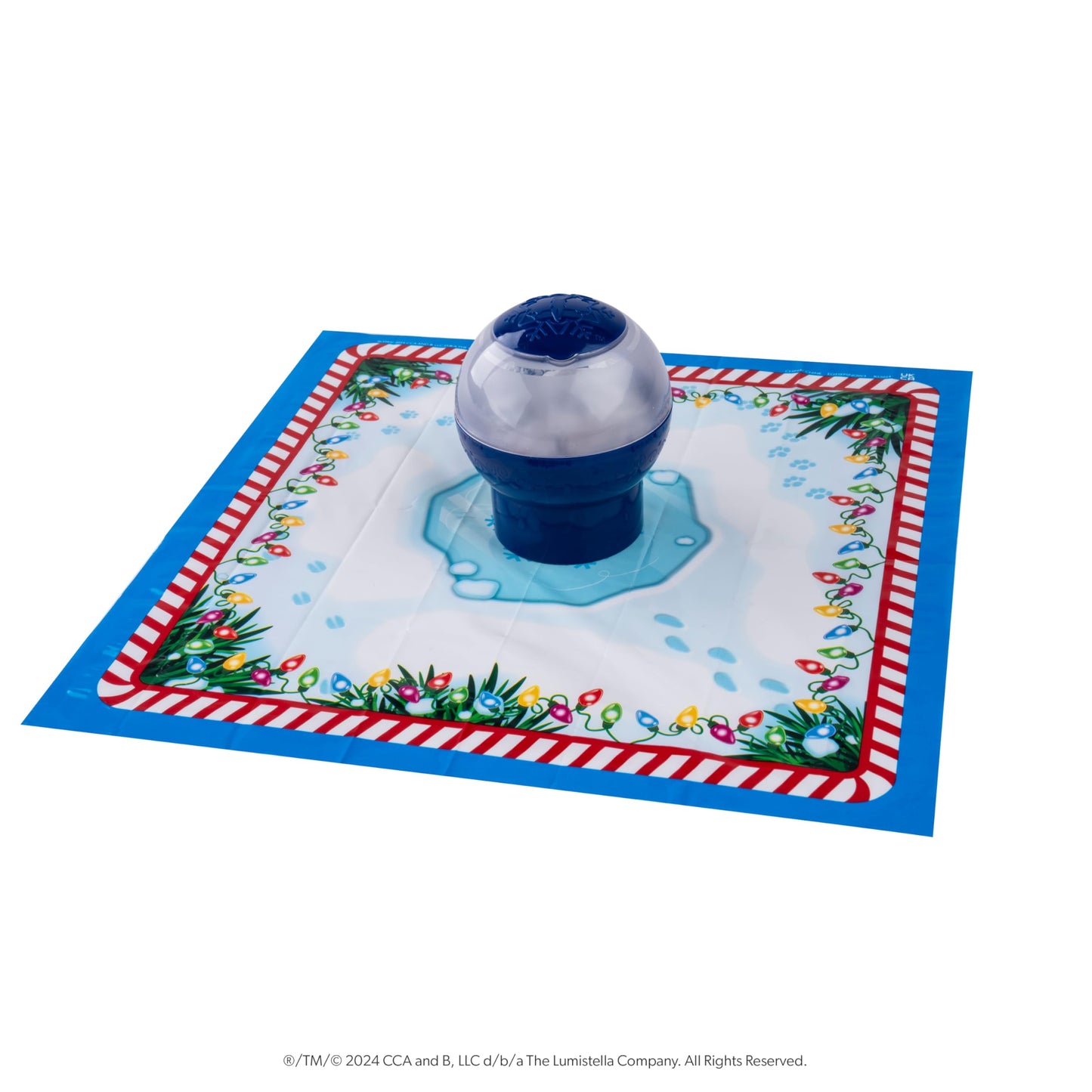 The Elf on the Shelf Secret SnoPrize Series 4 - Holiday Surprise Globe with Magic Snow Reveal & 1 Mystery Mini Figure - Scout El