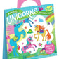 Peaceable Kingdom Reusable Sticker Tote - Magical Unicorns, Colorful Vinyl, Model SP71
