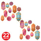 Foil Lantern & Mandala Cutouts Pack of 2