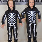 Enlifety Kids Skeleton Costume Boys Girls Glow In The Dark Halloween Jumpsuit With Hood Long Sleeve Funny Cosplay Outfit For Chi
