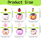 6 Solar Dancing Bee Toy Solar Powered Dancing Sun Flower In Colorful Pots Swinging Ladybug Shape Flip Flap Animated Bobblehead Dancer Window Sunflower Sun Catcher Car Dashboard Decor