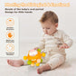 Baby Teething Toys  Baby Teethers Montessori Sensory Toys for 0-6 6-12 Months  Gifts for Newborn Infant Boys Girls 0 3 6 9 12 18 Months 1 One Year Old Toys  Baby Rattle Chew Toys