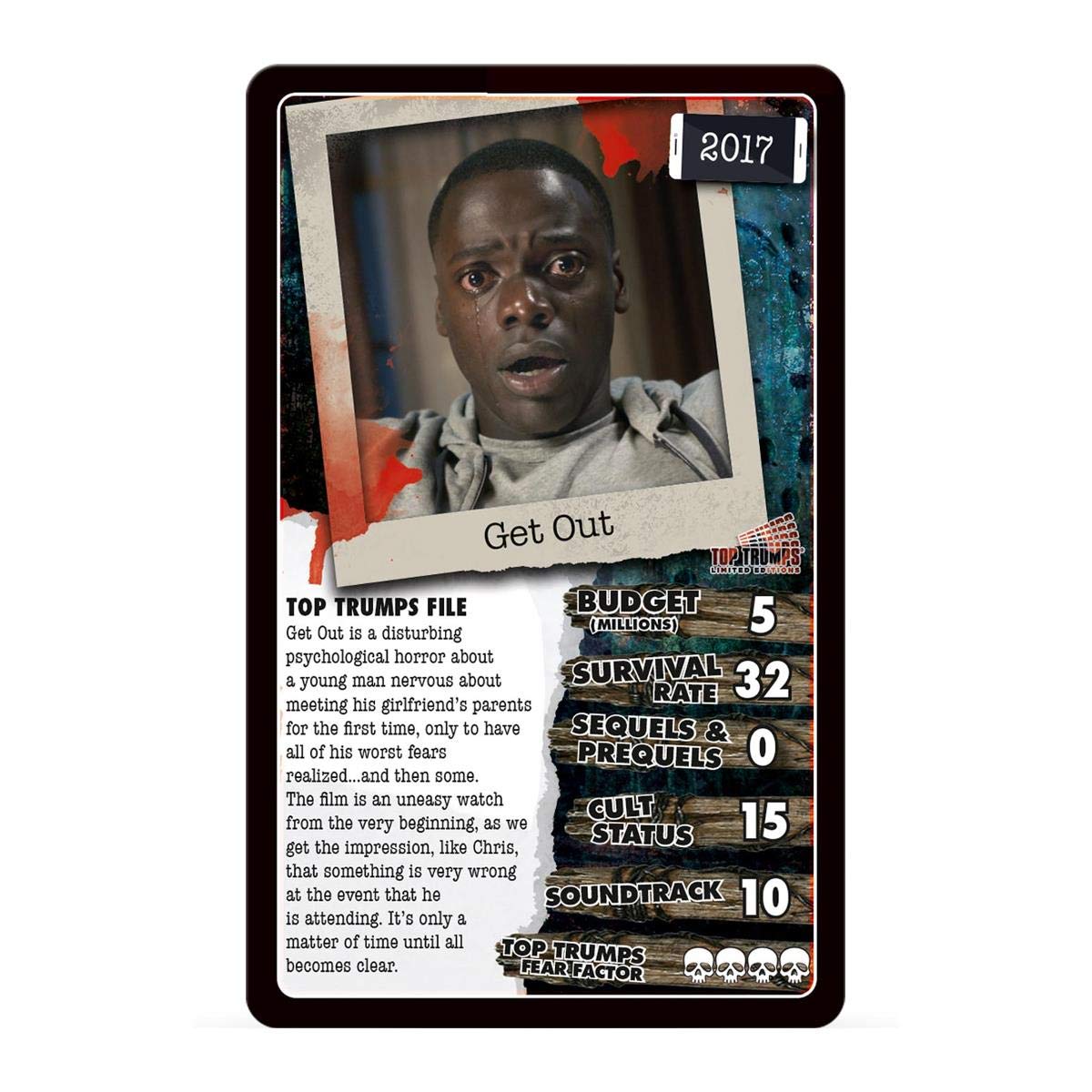 Unofficial Guide To 30 Scary Flix Top Trumps Card Game