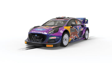 Scalextric Ford Puma Wrc All-Wheel Drive Redbull #19 Sebastian Loeb 1:32 Slot Race Car C4448