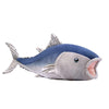 ZHONGXIN MADE Bluefin Tuna Plush Toy - 16" Soft Polyester Stuffed Animal for Kids, Lifelike Ocean Depth Design
