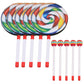 Bqlzr 7.9 Lollipop Shape Hand Drum Percussion Musical Instruments Education Toys For Kid And Baby With Candy Drumstick