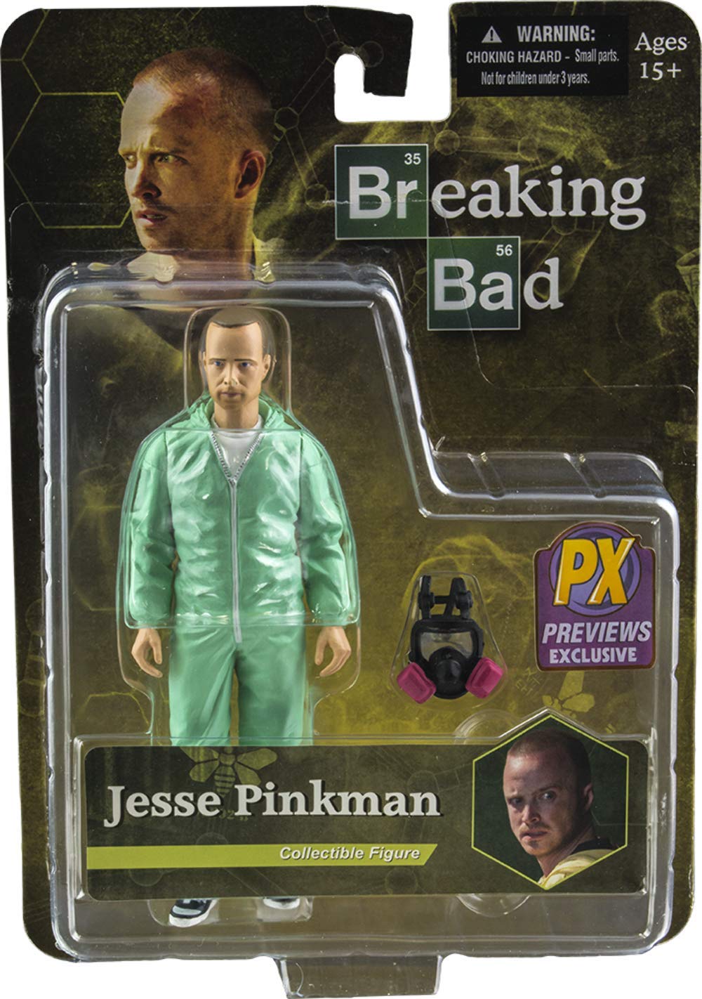 Mezco Toys Breaking Bad: Jesse Pinkman Green Hazmat 6' Action Figure