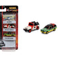 Jada Toys Nano Hollywood Rides Jurassic World 3 PK, Red