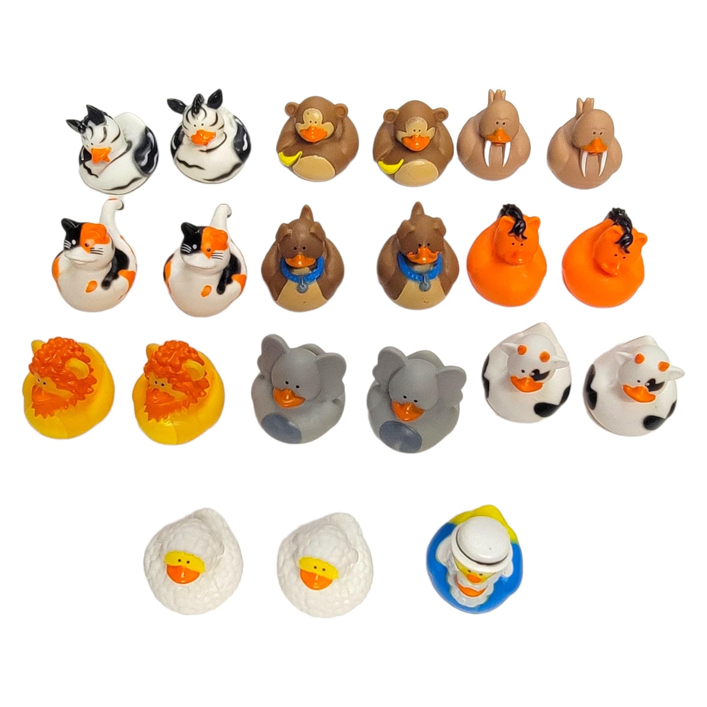 Cool Noah'S Ark Rubber Duckies (Set Of 21) 10 Pairs Of Animals And Noah Himself! Christian Jewish Bible Sunday School And Vbs Su