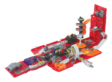 Motormax Take Along Fire Station Playset