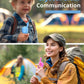 Inspireyes Walkies Talkies For Kids, 3 4 5 Year Old Girl Gifts, 2 Pack Birthday Gifts For 3 4 5 6-8 Year Old Boys, Toddler Toys For Indoor Outdoor Games