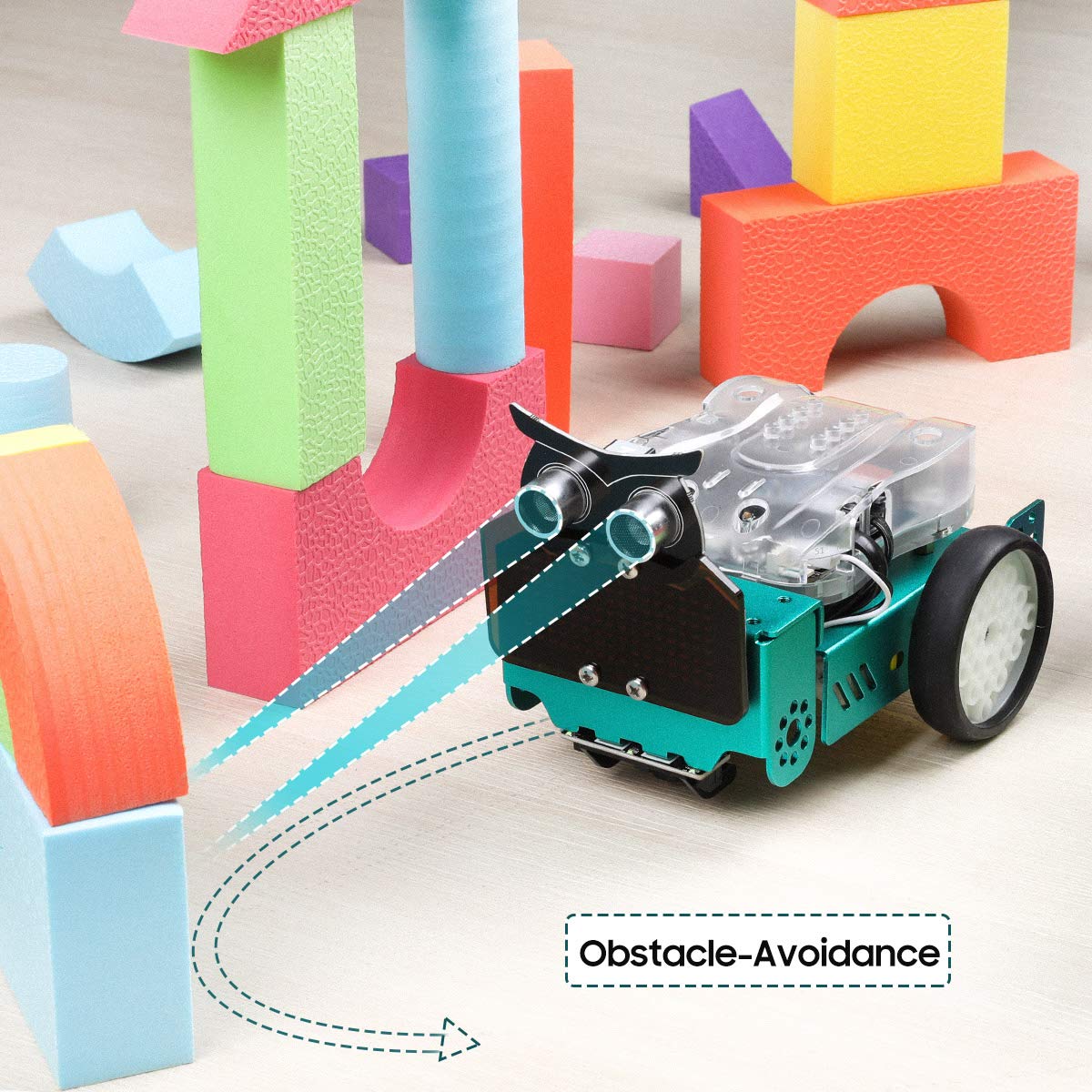 Elegoo Owl Smart Robot Car Kit For Arduino Robotics For Kids Ages 8-12 12-16 Stem Science Kits Coding Robots Toys For 8+ Year Ol