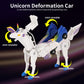 Car Toy Transformable Unicorn, Sports Car Collision Magic Unicorn, Children'S Transformable Car Robot Suitable For Boys And Girl