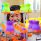 Gridopolis - A 3D Tabletop Strategy Game : Family-Friendly 1-4 Player Innovative Board Games For Adults, Teens & Kids Ages 8+ (Great For Steam Learning)
