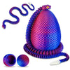 3D Printed Snake Eggs with Snake Inside