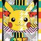 Buffalo Games - Pokemon -No. 25 Summer Pattern - 100 Piece Jigsaw Puzzle For Families -Challenging Puzzle Perfect For Game Nights - Finished Size Is 15.00 X 11.00
