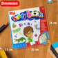 Funblast Interactive Children Book -Musical English Educational Phonetic Learning Book For 3 + Year Kids, Boys, Toddlers (Multic