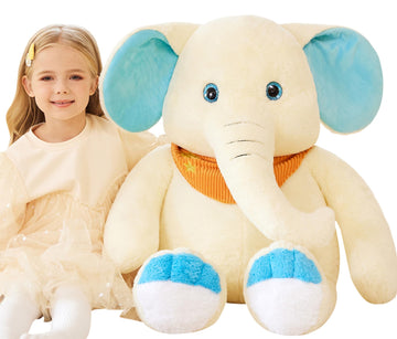 Earthsound Giant Elephant Stuffed Animal Plush Toy,30'' Large Jumbo Cute Soft Toys,Big Size Huge Fluffy Plushy Oversized Fat Plu