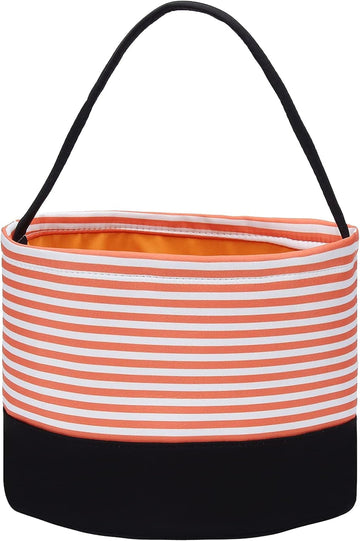 Halloween Trick Or Treat Bag Halloween Candy Bucket Fabric Tote Gift Candy Bag Halloween Party Favors