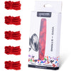 Magicyoyo 100% Polyester Professional Yoyo Strings For Responsive And Non Responsive Yoyos - Pack Of 25 Color Red